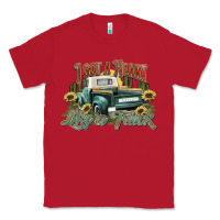 Red i got a heart like a truck western sunflower Classic Tee - NancyCooperArtShop