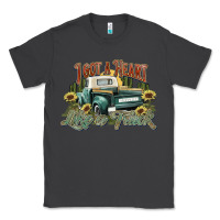 Smoke i got a heart like a truck western sunflower Classic Tee - NancyCooperArtShop