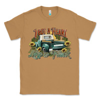 Toasted Coconut i got a heart like a truck western sunflower Classic Tee - NancyCooperArtShop