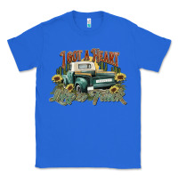 True Royal i got a heart like a truck western sunflower Classic Tee - NancyCooperArtShop