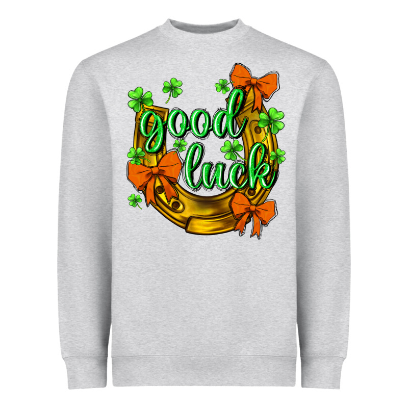 St.patrick's Good Luck Heavyweight Sweatshirt by BundleAndBundleShop | Teevron