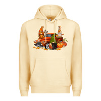 Pina Colada fall gnome truck Premium Hoodie - CowGirlArtShop