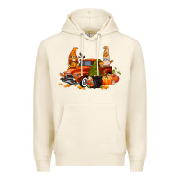 Tofu fall gnome truck Premium Hoodie - CowGirlArtShop