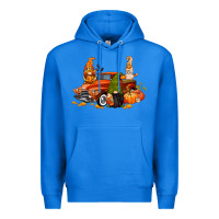 True Royal fall gnome truck Premium Hoodie - CowGirlArtShop