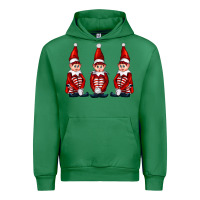 Emerald Christmas Elfs Urban Hoodie - FaDigitalArtStudio