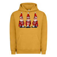 Pigment Peanut Butter Christmas Elfs Urban Hoodie - FaDigitalArtStudio