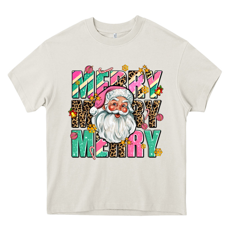 Merry Merry Merry Heavy Core Tee by AdoDesignShop | Teevron