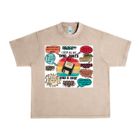 French Oak ı keep all my dad jokes in a dad a base Urban Heavy Tee - MaliasSmallBusiness