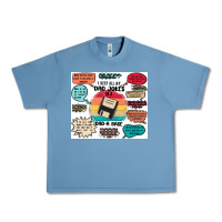 Pebble Blue ı keep all my dad jokes in a dad a base Urban Heavy Tee - MaliasSmallBusiness