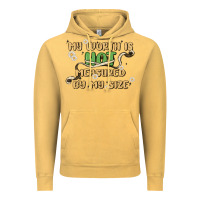Vintage Mustard my worth is not defined by my size Vintage Hoodie - MaliasSmallBusiness
