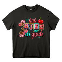 Asphalt little miss 3 rh   grade Heavy Core Tee - AdoDesignShop
