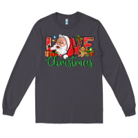 Smoke Love Christmas With Santa Long Sleeve Tee - BundleAndBundleShop