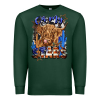 Sports Green oh my stars Premium Sweatshirt - CowGirlArtShop