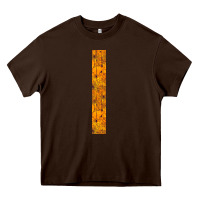 Chocolate Brown Halloween Key Fob Heavy Core Tee - BundleAndBundleShop