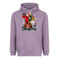 Lavender my first christmas gnome Heavyweight Hoodie - CowGirlArtShop