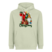 Matcha my first christmas gnome Heavyweight Hoodie - CowGirlArtShop