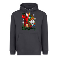Smoke my first christmas gnome Heavyweight Hoodie - CowGirlArtShop