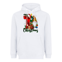 White my first christmas gnome Heavyweight Hoodie - CowGirlArtShop