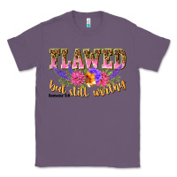 Lavender flawed but still worthy romans 5 8 Classic Tee - NancyCooperArtShop
