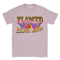 Lilac flawed but still worthy romans 5 8 Classic Tee - NancyCooperArtShop