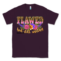 Plum flawed but still worthy romans 5 8 Classic Tee - NancyCooperArtShop
