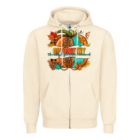 Sandshell optometry thankful grateful blessed pumpkin Zipper Hoodie - NancyCooperArtShop