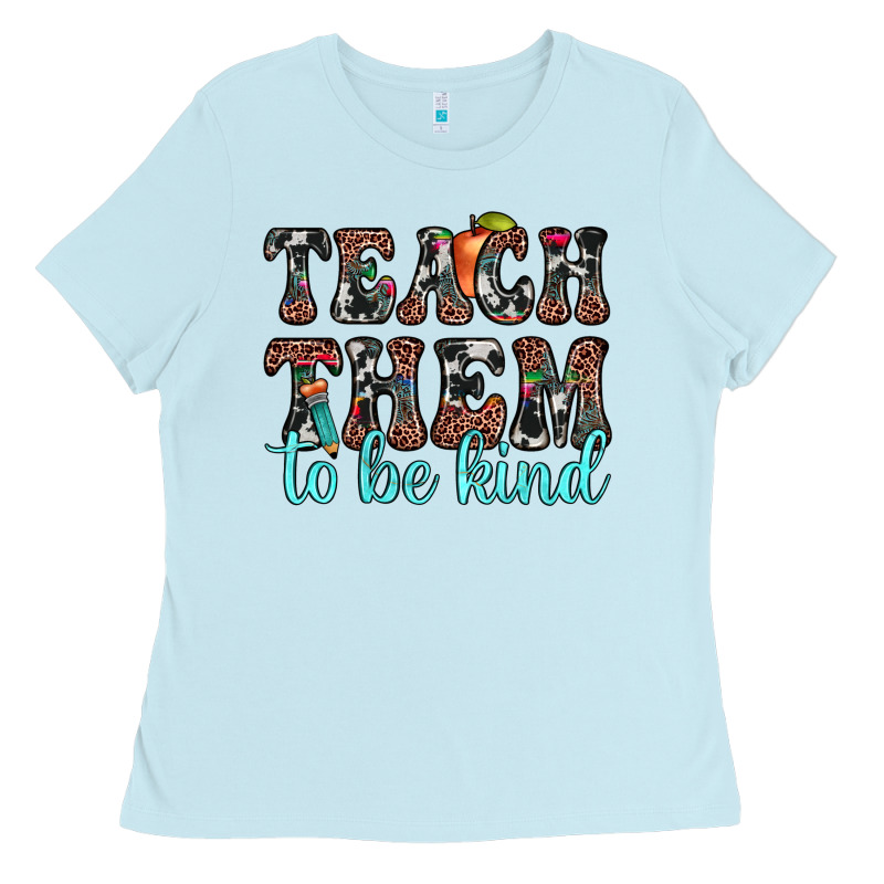 Teach Them To Be Kind Ladies Tee by JahusDesignShop | Teevron