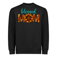 Blessed Mom Heavyweight Sweatshirt | Teevron