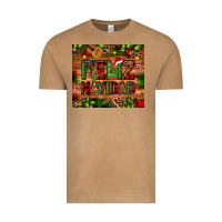 Vintage Camel feliz navidad Christmas cactus leopard Vintage Tee - JahusDesignShop