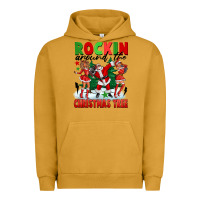 Pigment Peanut Butter Rockin Around The Christmas Tree Urban Hoodie - FaDigitalArtStudio