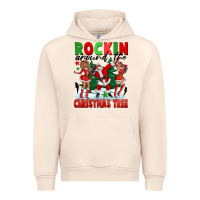 Sandshell Rockin Around The Christmas Tree Urban Hoodie - FaDigitalArtStudio