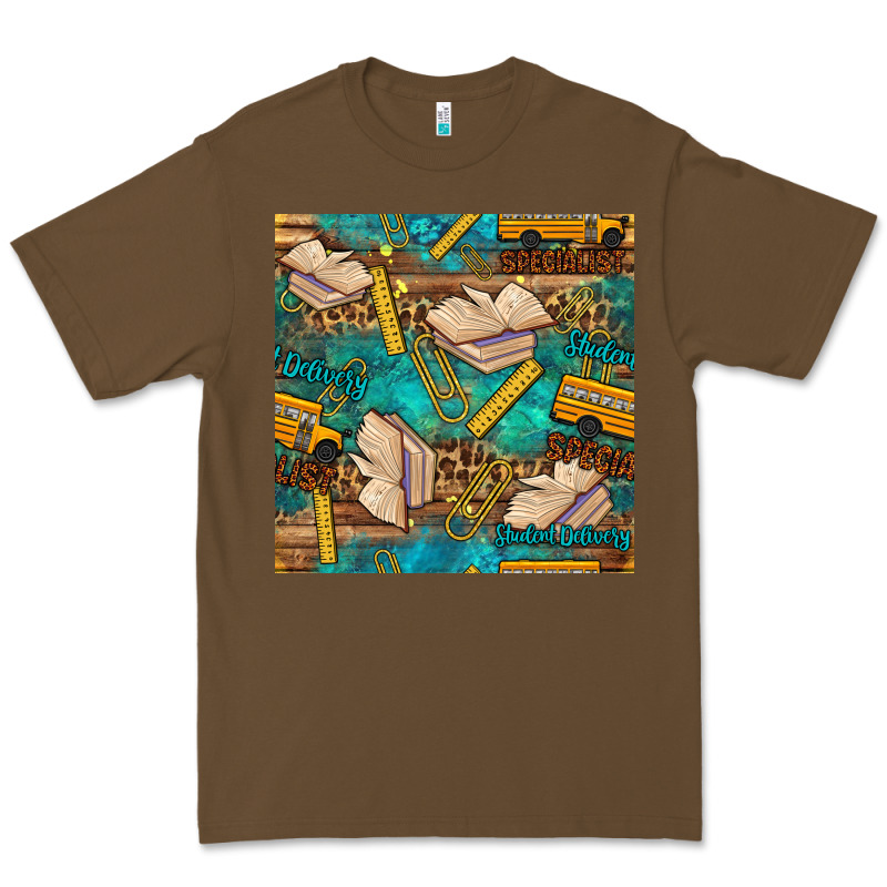 Student Delivery Specialist Seamless Pattern Premium Tee by BundleAndBundleShop | Teevron