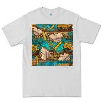 Dove Grey student delivery specialist seamless pattern Premium Tee - BundleAndBundleShop