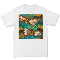 White student delivery specialist seamless pattern Premium Tee - BundleAndBundleShop