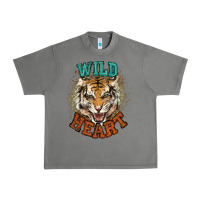 Tornado wild heart tiger college western Urban Heavy Tee - NancyCooperArtShop