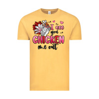 Vintage Mustard i see you chicken out Vintage Tee - MaliasSmallBusiness