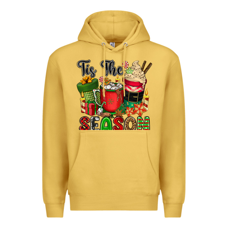 Tis The Season Premium Hoodie by CowGirlArtShop | Teevron