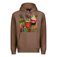 Chestnut tis the season Premium Hoodie - CowGirlArtShop