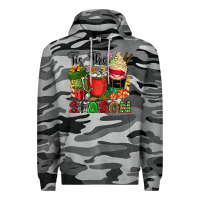 Slate Camo tis the season Premium Hoodie - CowGirlArtShop