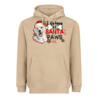Mushroom i believe in santa paws Heavyweight Hoodie - CowGirlArtShop