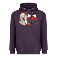 I Believe In Santa Paws Heavyweight Hoodie | Teevron
