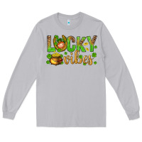 Moon Dust St. Patricks day lucky vibes Long Sleeve Tee - BundleAndBundleShop