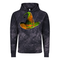 Cloud Black leopard witch hat Vintage Hoodie - Jasminsmagicworld