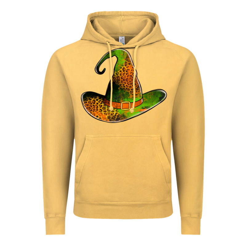 Leopard Witch Hat Vintage Hoodie by Jasminsmagicworld | Teevron