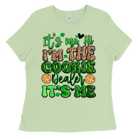 It's Me Hi I'm The Cookie Dealer It's Me Girl Scou Ladies Tee | Teevron