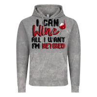 Cloud Rock i can wine all i want lm retired Vintage Hoodie - MaliasSmallBusiness