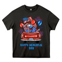 Asphalt happy memorial day farm truck Heavy Core Tee - JahusDesignShop
