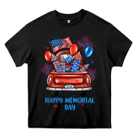 Black happy memorial day farm truck Heavy Core Tee - JahusDesignShop