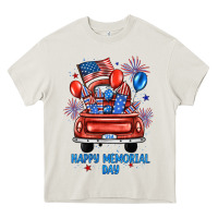 Happy Memorial Day Farm Truck Heavy Core Tee | Teevron