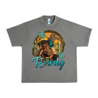 Tornado western rowdy Urban Heavy Tee - NancyCooperArtShop
